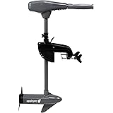 Newport Vessels Kayak Series 36lb/55lb Thrust Transom Mounted Saltwater Electric Trolling Motor w/LED Battery Indicator (24" 