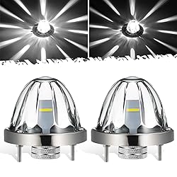 Partsam 2Pcs Glass Watermelon Lights [Patent