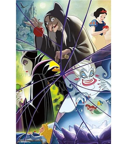 Amazon.com: Trends International MB12420 Mystery Disney Villains