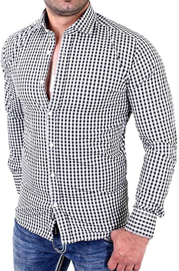 slim fit business casual shirts