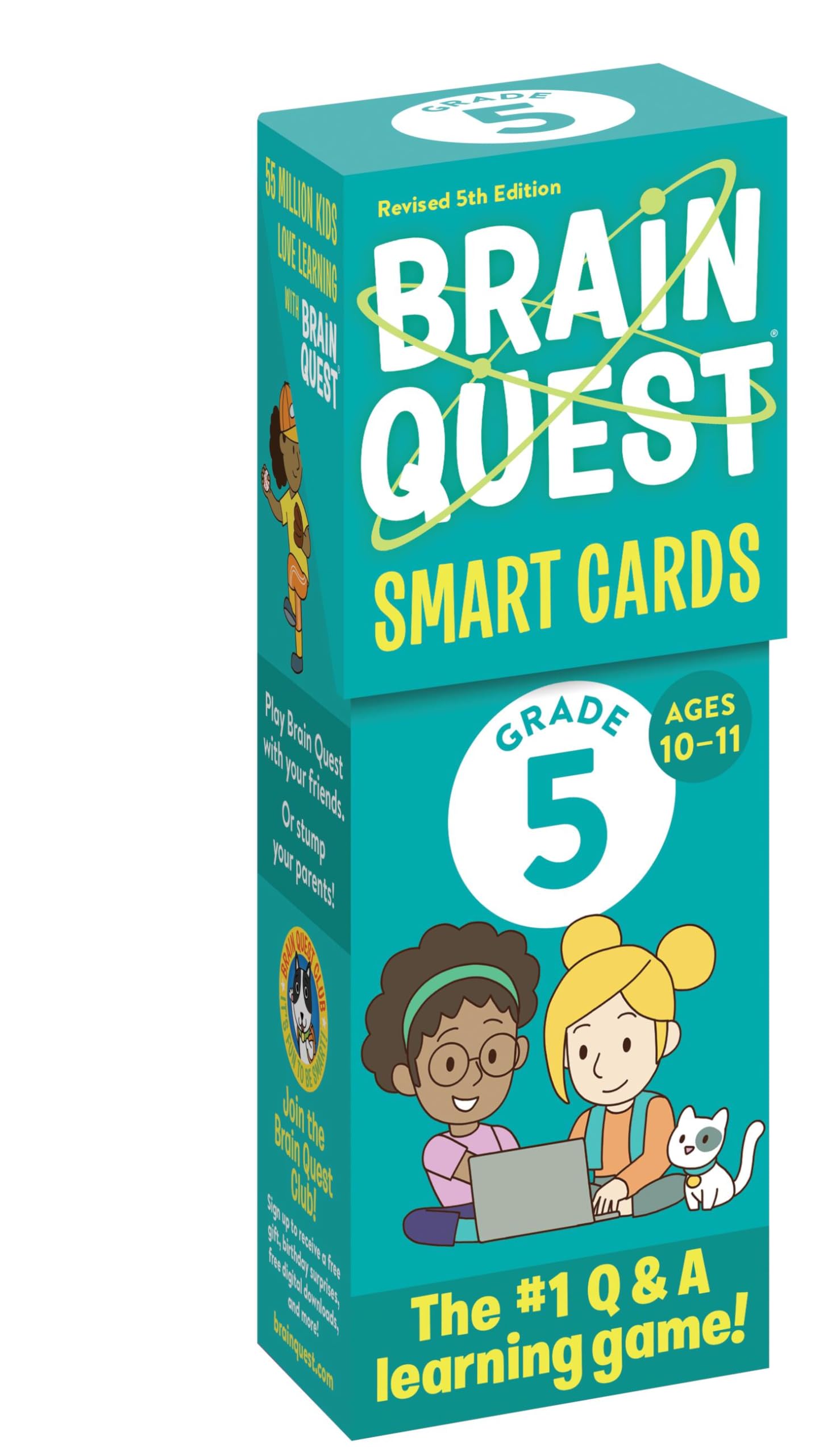 Brain Quest 5th Grade Smart Cards Revised 5th Edition (Brain Quest Smart Cards) May 9, 2023