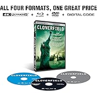 Cloverfield 4K UHD + Blu-ray + DVD + Digital