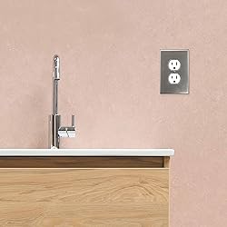 Questech Decor Single Duplex Electrical Outlet