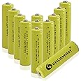 GEILIENERGY Solar Light Batteries AA Ni-Cd AA 600mAh 1.2V Rechargeable Batteries AA Rechargeable Batteries for Solar Lights Solar Lamp(Pack of 12)