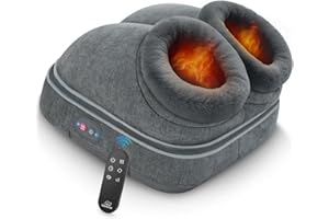 Snailax Shiatsu Foot Massager with Heat, Electrick Foot Massager Machine with Remote Control, Gifts for Men Women