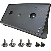 KYYET Front Bumper License Tag Plate Frame Bracket Holder Compatible with 2019 2020 2021 2022 2023 2024 Dodge Ram 1500 Replace CH1068151 68274215AE