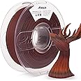 AMOLEN 3D Printing Filament Dark Wooden Rainbow Color Change Printer Filament PLA 1KG Spool 1.75mm 1.75mm Dry Rose Wood/Ebony/Burgundy/Walnut 1KG/2.2lb Fit Most FDM and Printer Pen Tigerwood