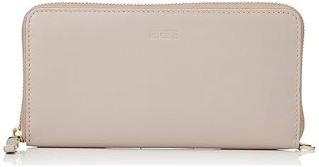 BREE Collection Damen Issy 131, Mushroom, Zip. Combi. Pur. S19 Geldbörse, Beige, 1.5x10x15.5 cm