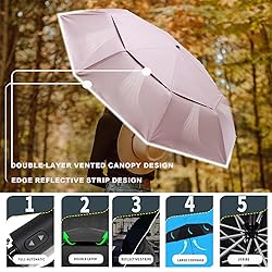 MRTLLOA 42/49 Inch Large Windproof Travel