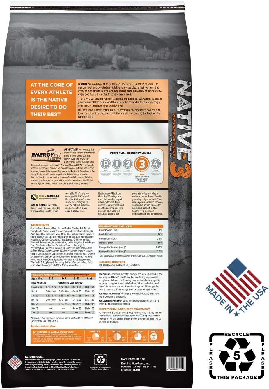 native performance dog food