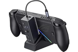 JSAUX Docking Station for ROG Xbox Ally X (2025)/ROG Ally X/ROG Ally/Steam Deck/Legion Go/Legion Go S, 6-in-1 Dock with HDMI 