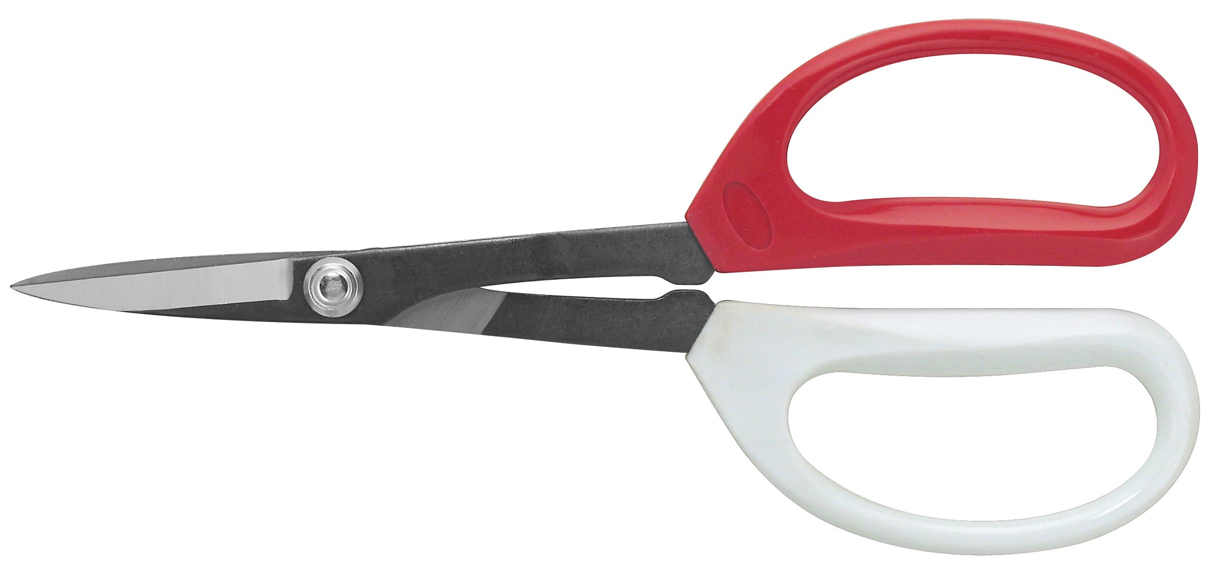 Clauss 33373 8-Inch Flexible Handle Trimmers - Red/White