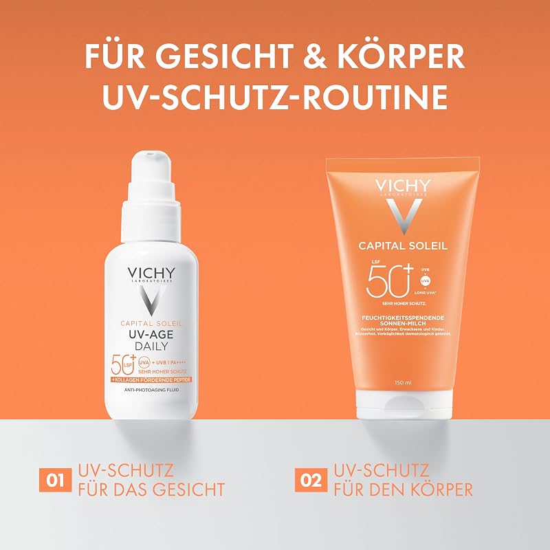 Capital Soleil Sonnenschutz-Milch, Gesicht & Körper, LSF 50+