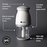 Tommee Tippee Quick-Chop 500ml Mini Electric Baby Food Blender Chopper view 4