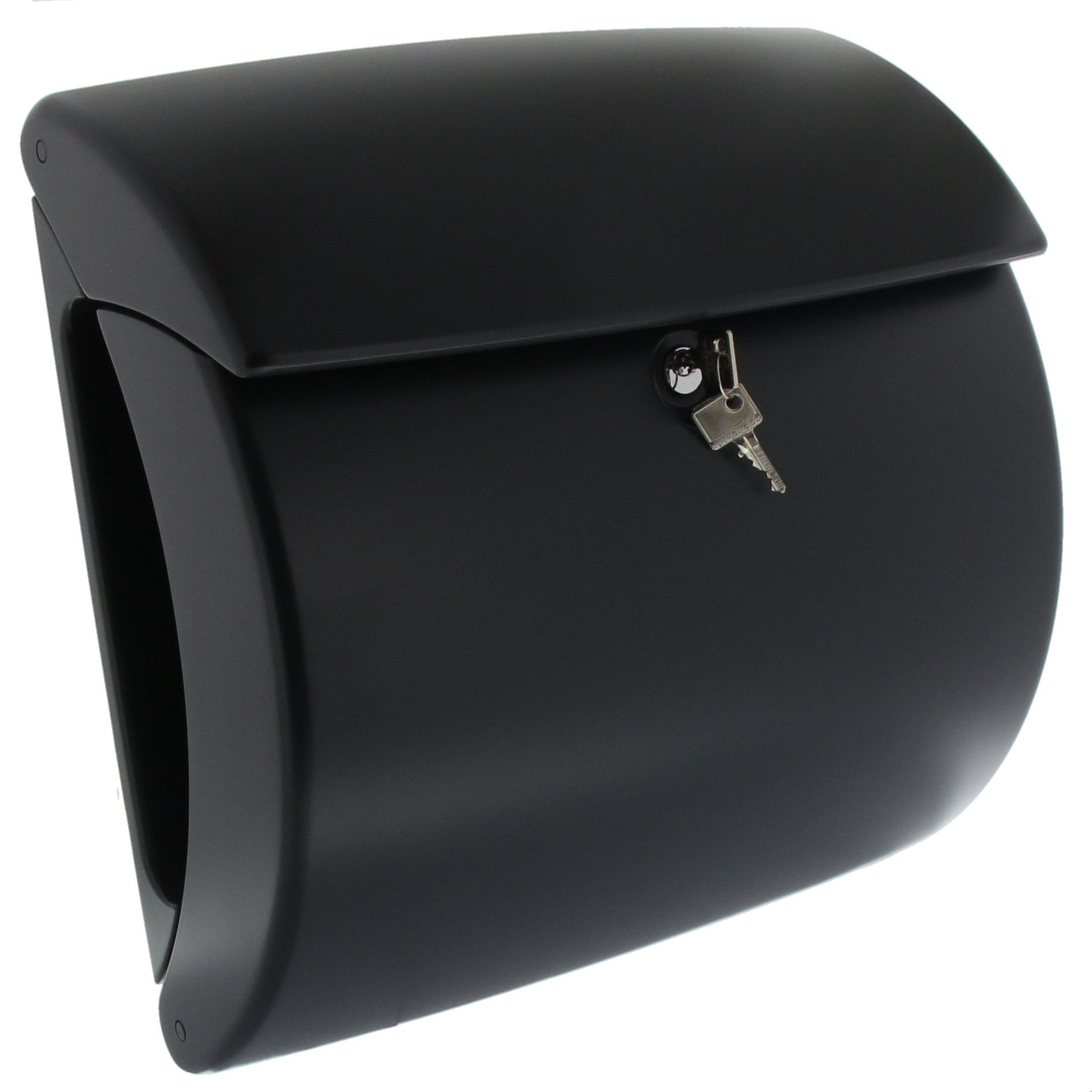 Burg-Wächter Pearl 886 GR Plastic Letterbox, Grey