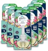 Glade Tropical Blossoms Plug In Refill 6x20ml Electric Oil Diffuser view 1