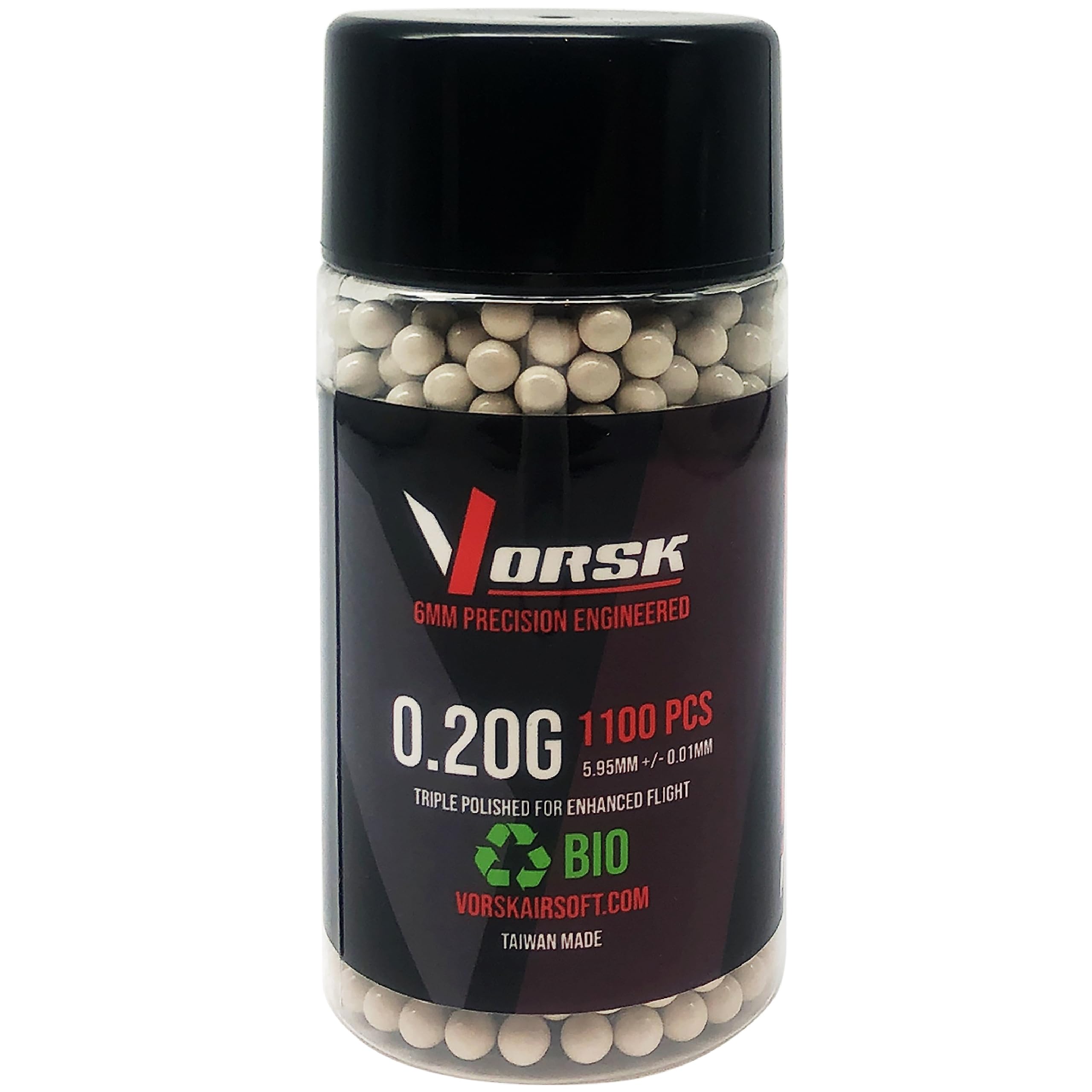 VORSK Precision BBs - 0.20g - Biodegradable, 1100R