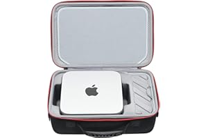 Case for Apple Mac Studio M4 M3 M2 M1 (Max/Ultra), Hard Travel Case, Dust- and Water-Resistant - Black (Case Only)