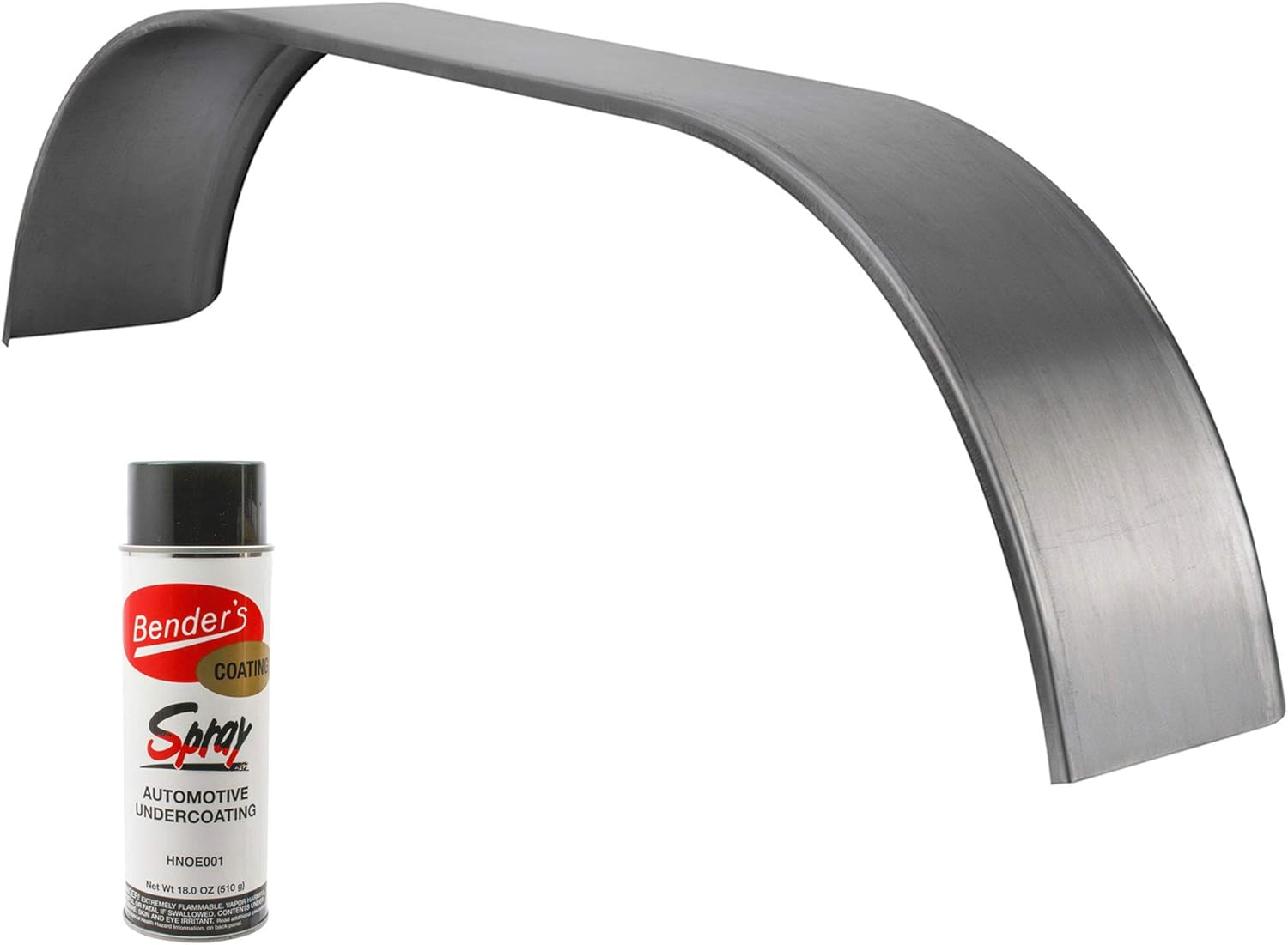 RecPro Steel Trailer Fenders Tandem Axle 64" x 10" x 16