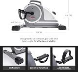 Sunny Health & Fitness Magnetic Under Desk Mini Exercise Cycle SF-B020026 view 6
