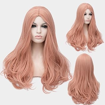Amazon Com Similar Long Brown Ash Blonde Pink High Density