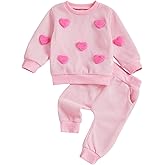 NEVUQO Toddler Baby Boy Girl St Patricks Outfit Shamrock Sweatshirt Pant Sets Cute Little Kids Saint Patrick's Day Gifts