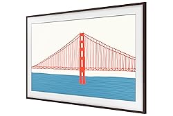 Samsung 65-inch The Frame Customizable Bezel Modern
