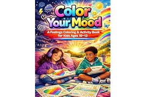 Colour your Mood: A preteen activity book to help manage moods