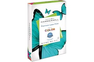 METROPOLITAN OFFICE PRODUCTS Hammermill 104620 Laser Print Office Paper, 98 Brightness, 24lb, 11 x 17, White, 500 Sheets/Ream