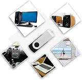 KOOTION 8GB USB Flash Drive 2.0 Stick Swivel Memory Metal Thumb Drive Pen 10 view 4