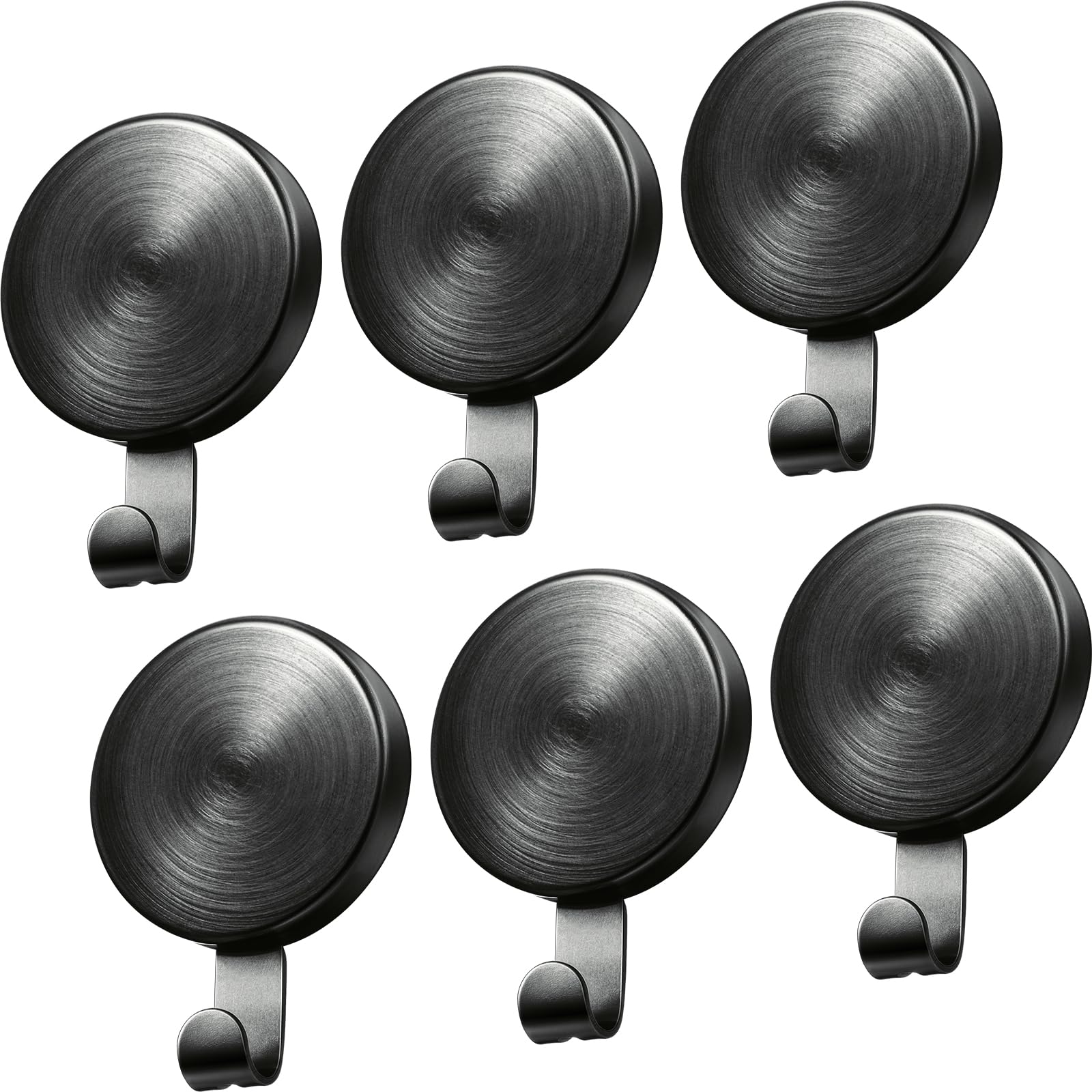 Photo 1 of Jetec 6 Pcs Magnet Hooks Magnetic Wreath Hanger Wreath Holder for Fridge Refrigerator Metal Door Glass Door Surfaces Keys Office Home Kitchen Party Hanging Supplies Decoration(Silver,2.16 Inch)