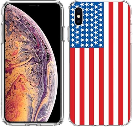 Amazon Com Apple Iphone Xs Max Usa American Flag Patriotic Design