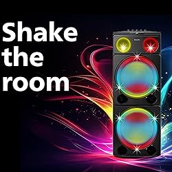 PHILIPS Bluetooth Party Speaker, 260W Max Powerful