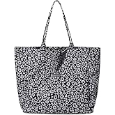 LOTAZAVA Leopard Print Tote Bag for Women Large Leopard Handbag Purse Fashion Shoulder Bag Women Shopper Travel Work
