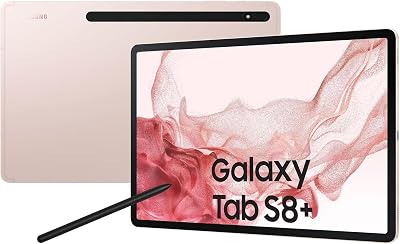 Samsung Galaxy Tab S8+ WiFi 12.4" 128GB Pink Gold 3 Year Warranty