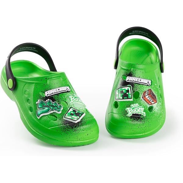 Amazon.com | Crocs Unisex-Adult Classic Minecraft Clogs  display picture 1