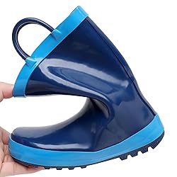 LANCDON Toddler Rain Boots for Boys and Girls