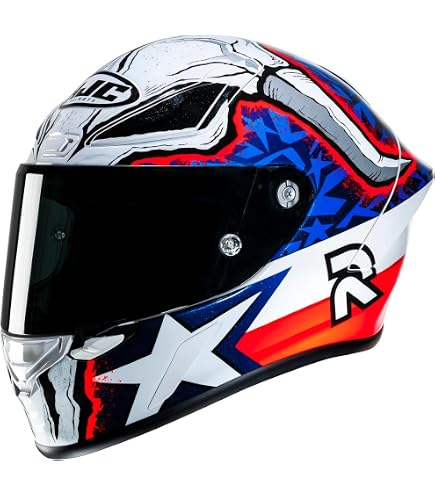 Amazon.com: HJC RPHA 1N Misano GP Motorcycle Helmet with HJ-35