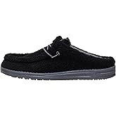 HEYDUDE Men's Wally Slip Sherpa Slip-On Mules | Lightweight Comfortable Shoes for Travel & Casual Wear