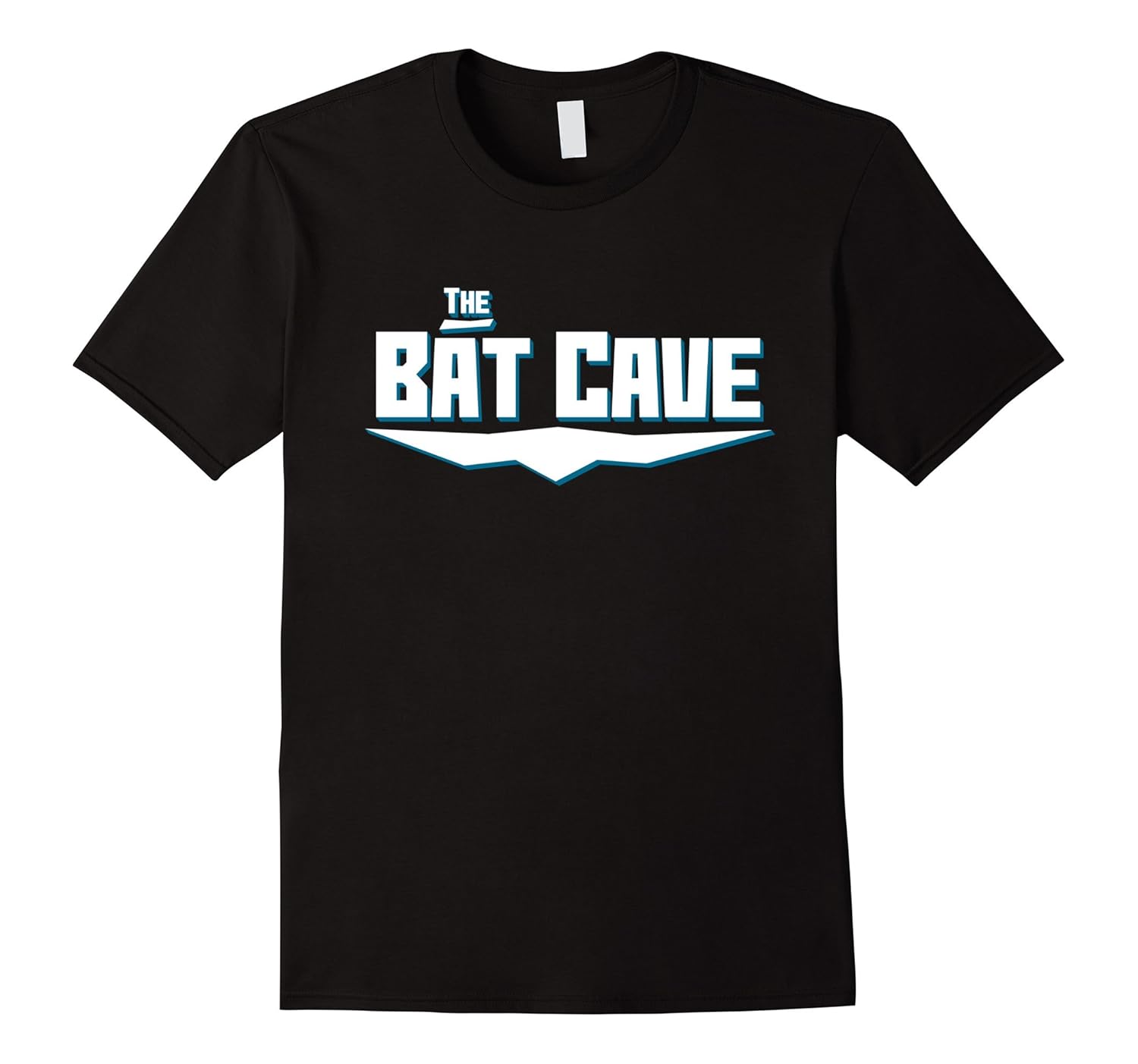 The Bat Cave Stream Logo Tee-ANZ