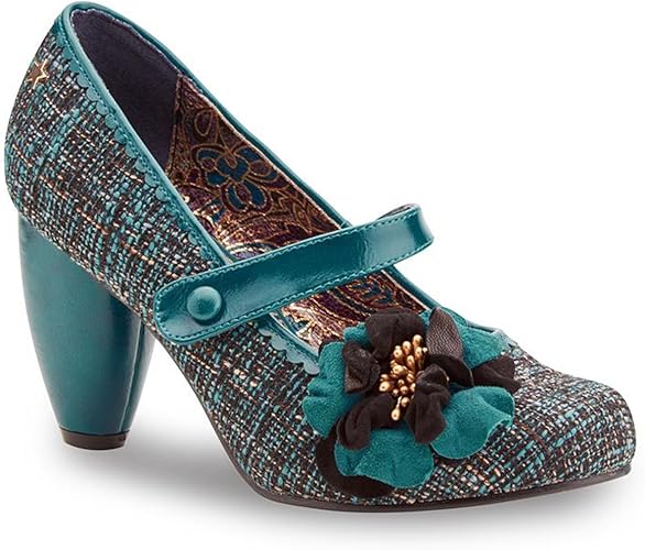 turquoise mary jane shoes