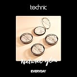 Technic Get Gorgeous Highlighting Powder Original 6g Pressed Shimmer Face view 3