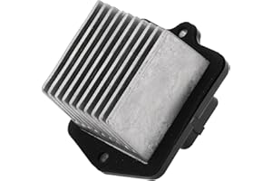 Partuto HVAC Blower Motor Resistor No.9562664J00 Heater Blower Resistor for Suzuki Grand Vitara 2006-2013 Metal ABS Black