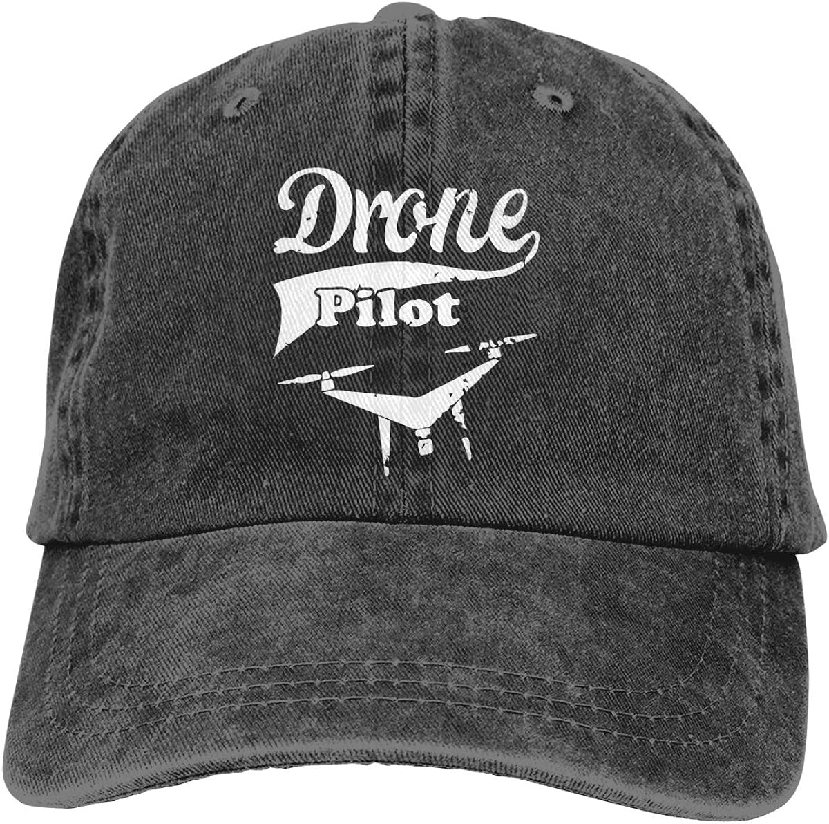 Drone Pilot Denim Hats Adjustable Baseball Cap Dad Hats at Amazon Men’s