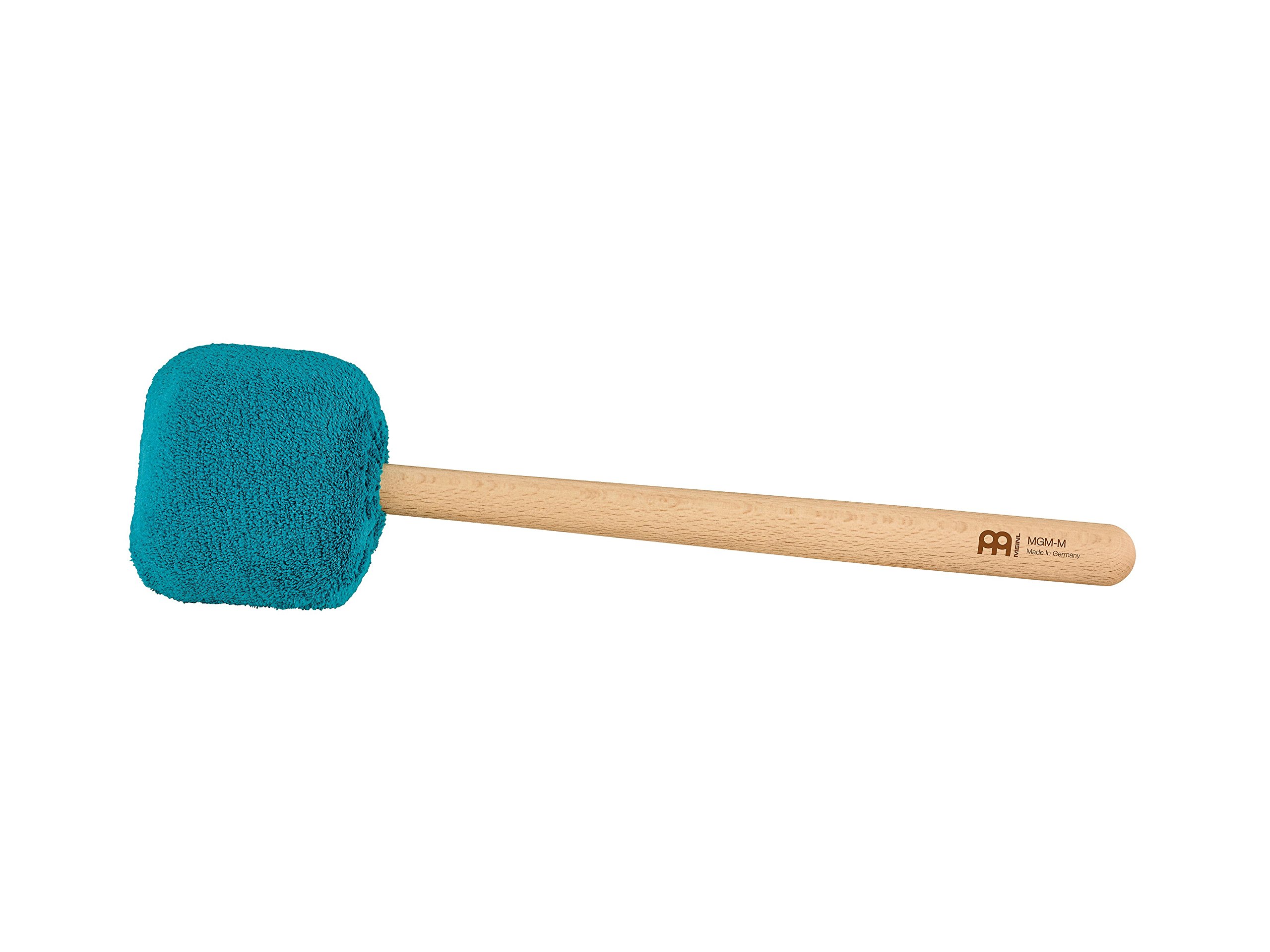 Sonic Energy Gong Mallet Small – Blue mallet with beechwood handle – For gong players, meditation, percussion – Sheep’s wool, synthetic fleece (MGM-M-SP)