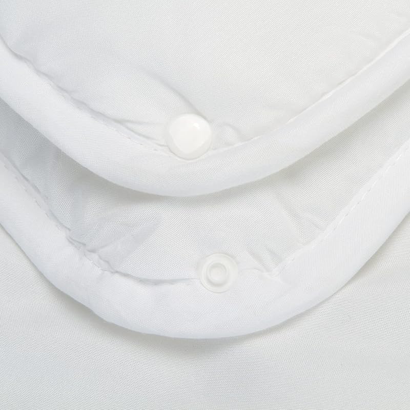 Home - Edredón Nórdico 220x220 cm - Duo 4 Estaciones 150+300 gr Fibra Suave y Transpirable - Relleno para Todo el Año, Fácil Lavado, Hipoalergénico, Unible por Corchetes, para Cama 135 cm