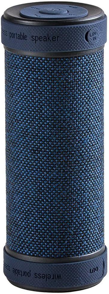 Hapyia Portable Wireless Bluetooth Speaker with Power Bank, 360-Degree 3D Stereo Surround Sound, Waterproof Shockproof and Dustproof (Dark Blue)