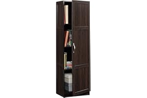 Sauder Miscellaneous Storage Storage Cabinet/ Pantry cabinets, Cinnamon Cherry finish