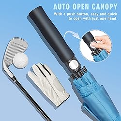 ZOMAKE Large Golf Umbrella for Rain Heavy Duty,Big