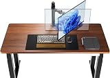 Amazon Basics Single Monitor Stand Height Adjustable Arm Mount Steel Black view 4